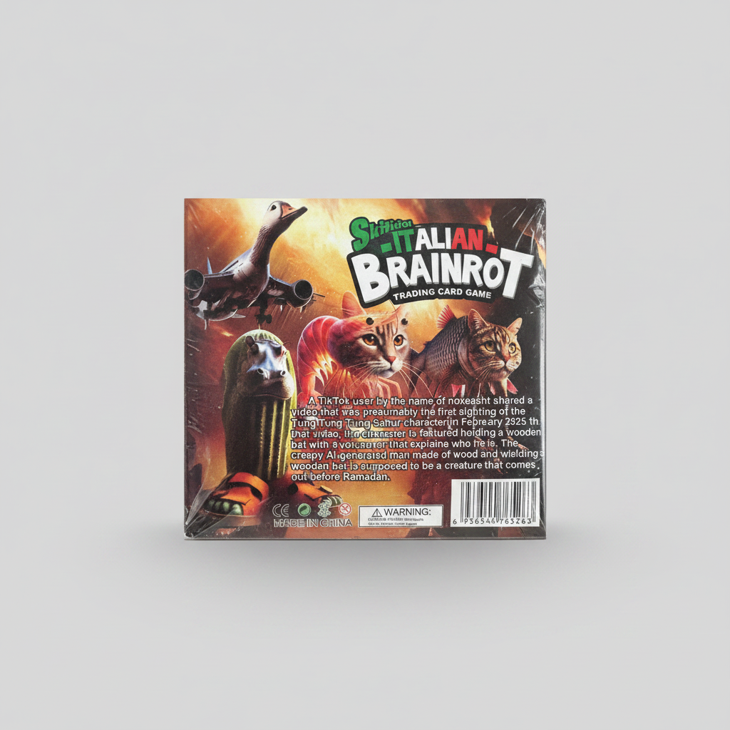 Tung Sahur Brain Rot TCG Trading Card Booster Packs and Boxes – photo 24 of 26