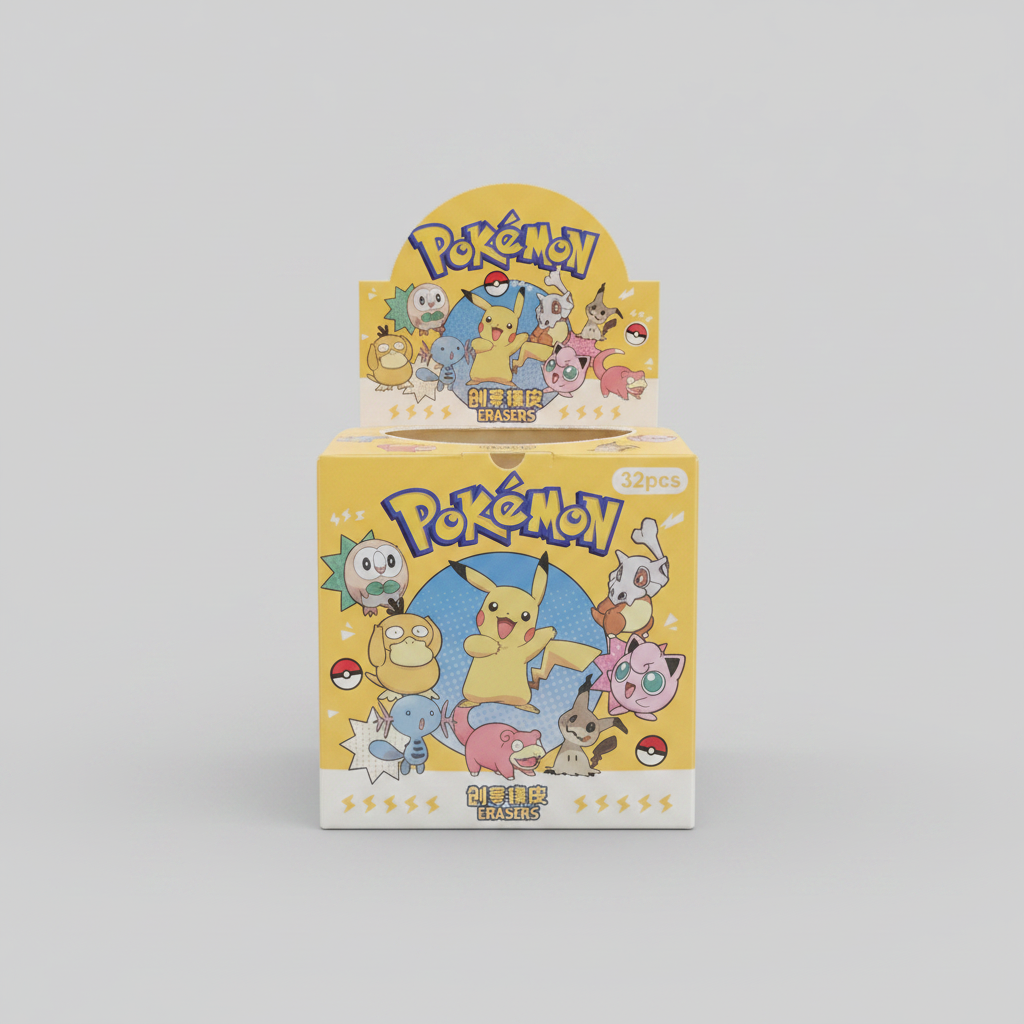 Pokemon Character Pencil Erasers Mystery Pack – photo 5 of 9