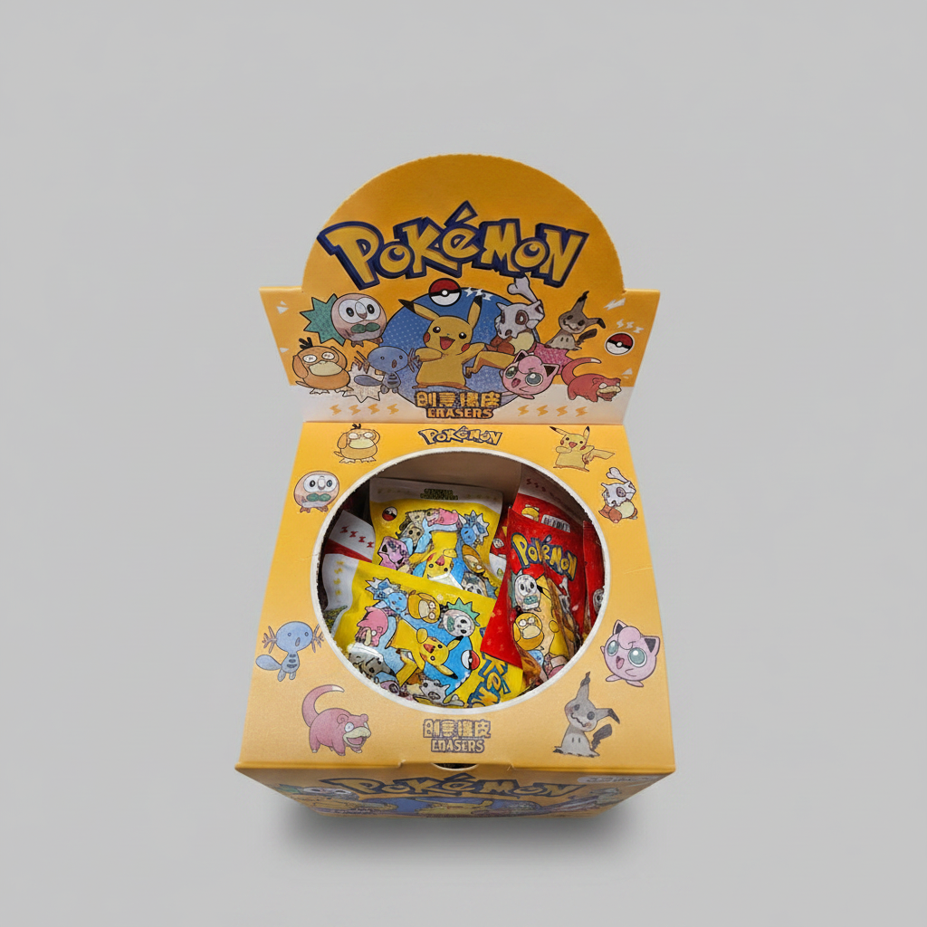 Pokemon Character Pencil Erasers Mystery Pack – photo 6 of 9
