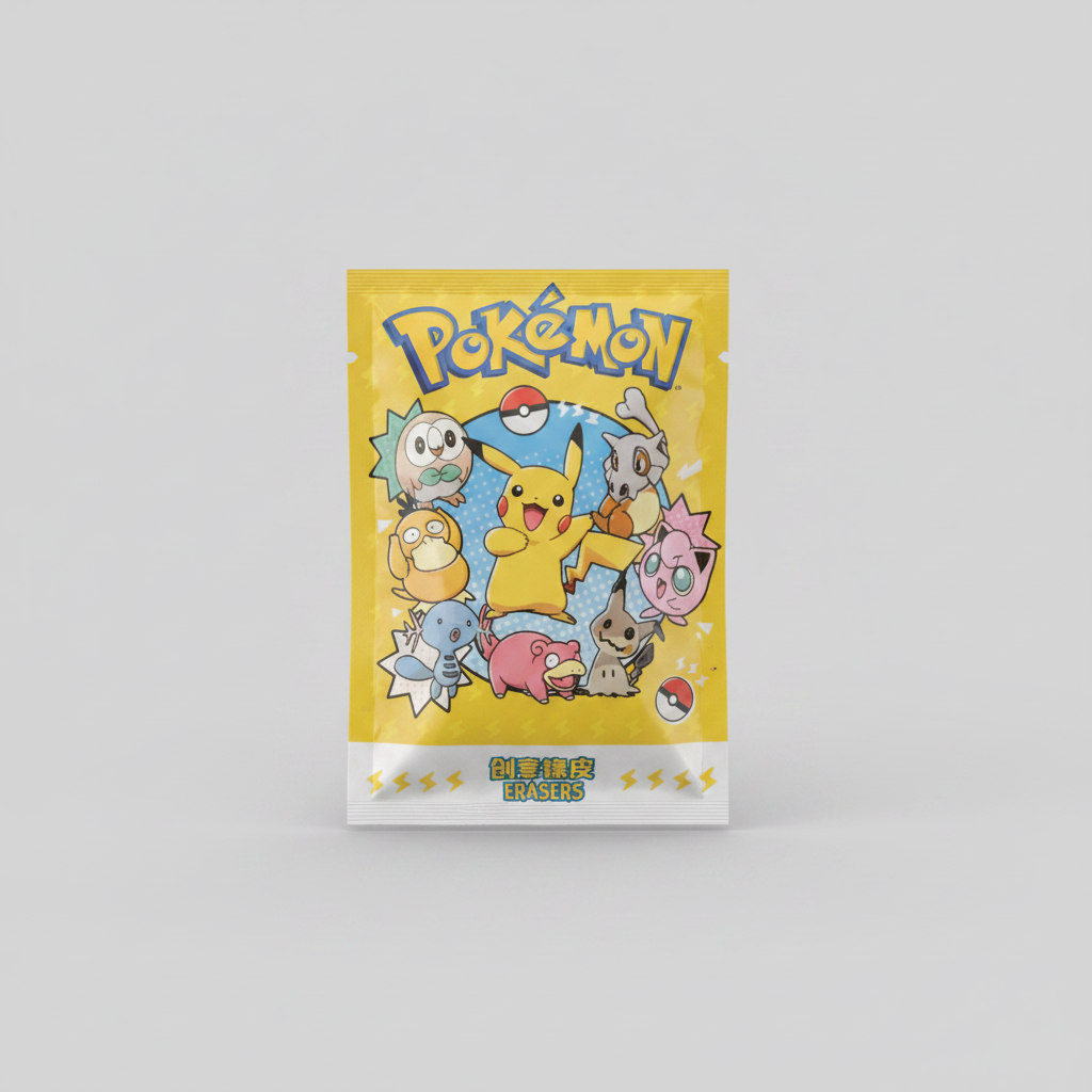 Pokemon Character Pencil Erasers Mystery Pack – photo 4 of 9