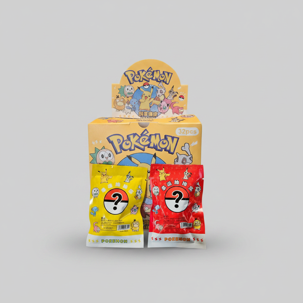 Pokemon Character Pencil Erasers Mystery Pack – photo 2 of 9