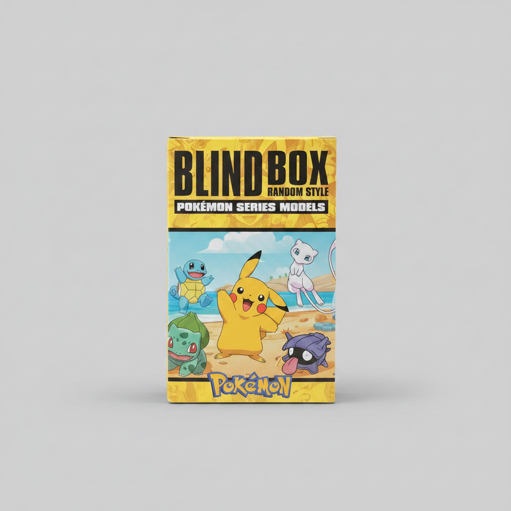 Pokemon Figure Series Blind Box Collectible – front view