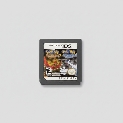 Pokemon Soulsilver and HeartGold Combo for Nintendo DS – front view
