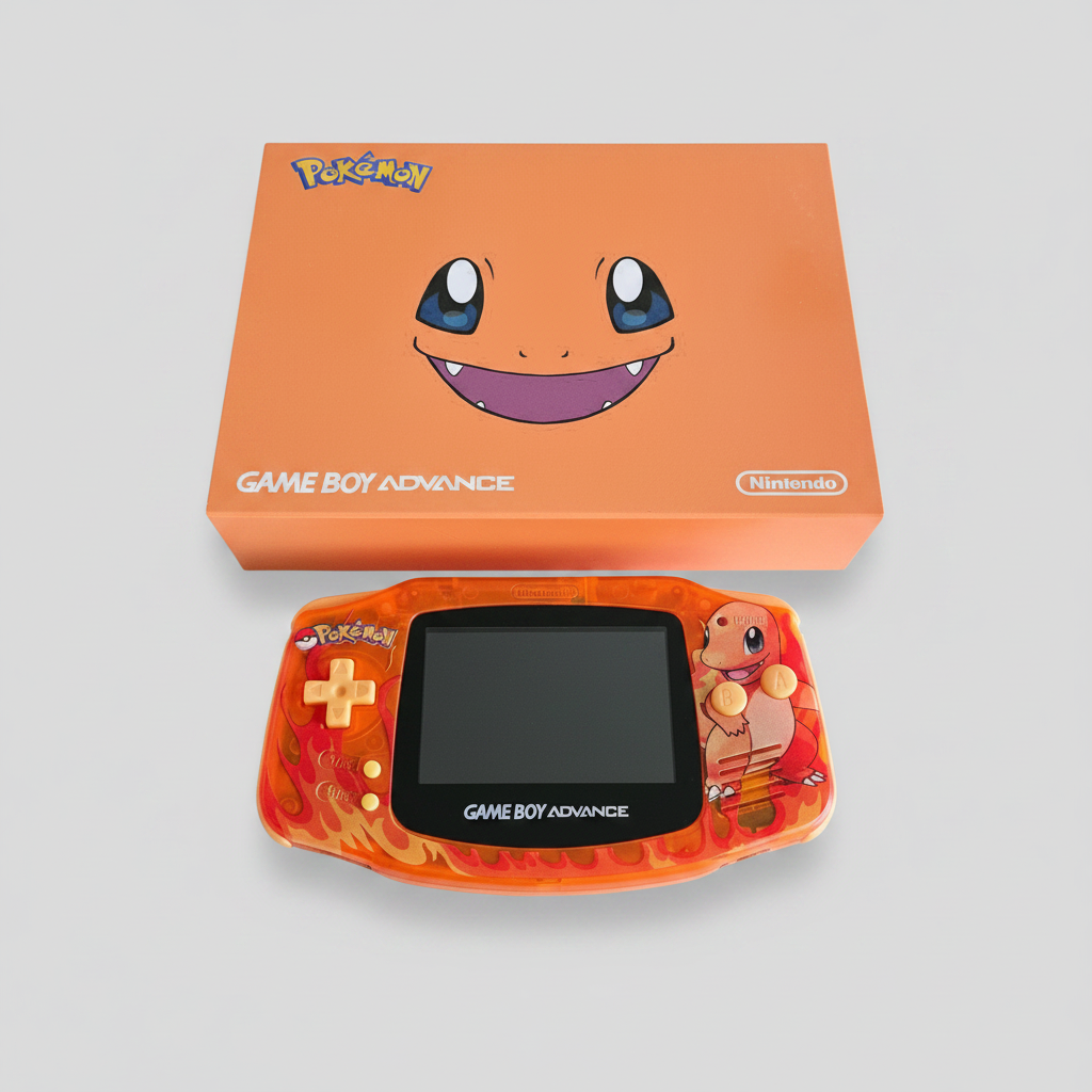 Charmander Pokemon Edition Gameboy Advance Console with IPS Display – photo 3 of 8