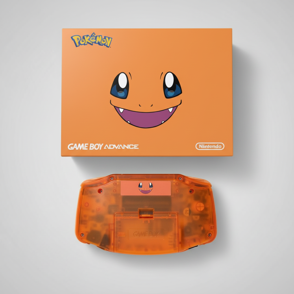 Charmander Pokemon Edition Gameboy Advance Console with IPS Display – photo 4 of 8