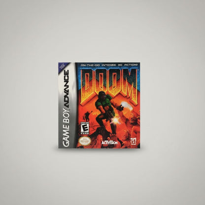 Doom 1 for Gameboy Advance – front view
