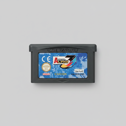 Street Fighter Alpha 3 for Game Boy Advance – front view