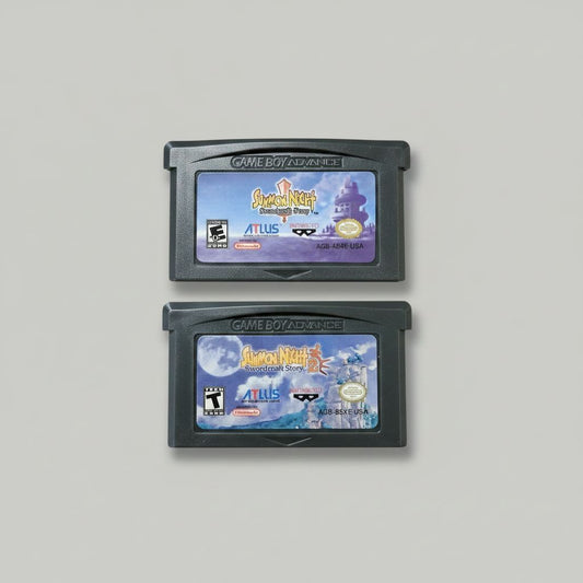 Summon Night Swordcraft Story 1 & 2 for Game Boy Advance – front view
