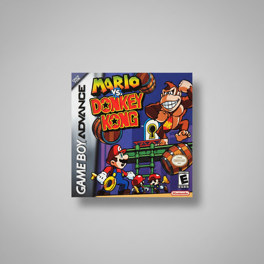Mario vs Donkey Kong for Gameboy Advance – front view