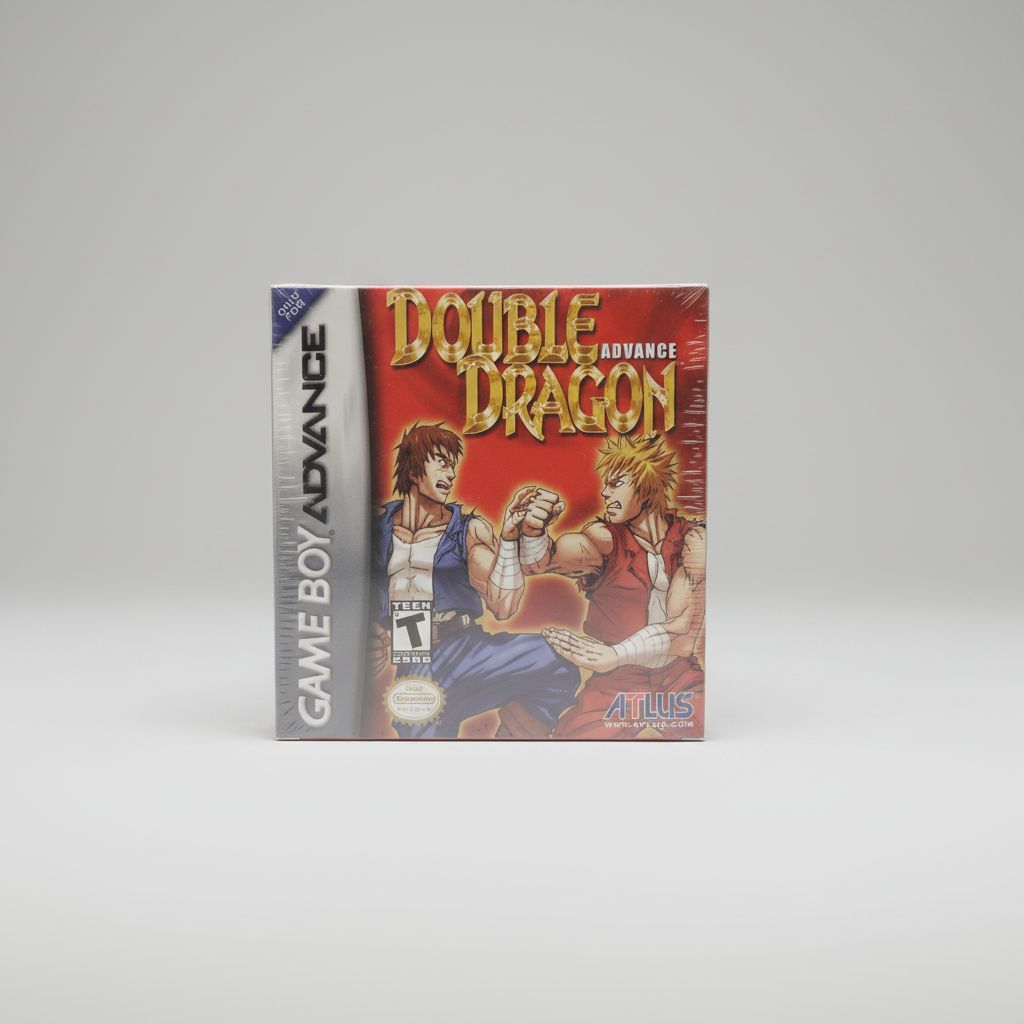 Double Dragon Advance for Gameboy Advance – front view