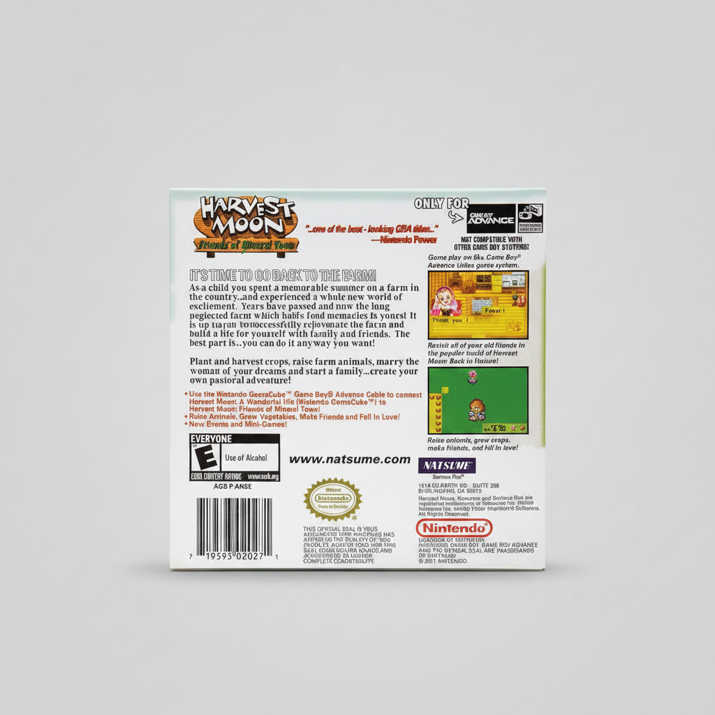 Harvest Moon Friends and More Friends of Mineral Town GBA Collection – photo 3 of 8