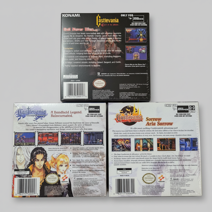 Castlevania Circle of the Moon, Harmony of Dissonance & Aria of Sorrow GBA – photo 16 of 16