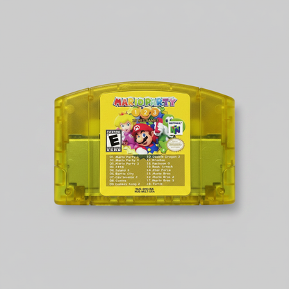 Mario Party 1-2-3 Multi-Game Cartridge for Nintendo 64 – front view