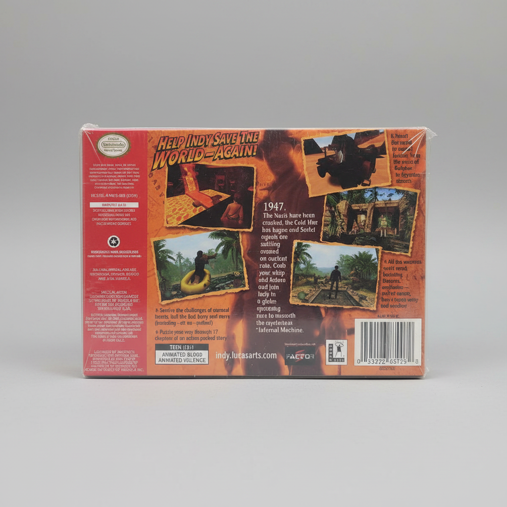 Indiana Jones and the Infernal Machine for Nintendo 64 – photo 4 of 5