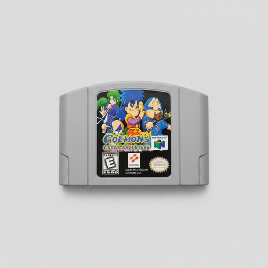 Goemon's Great Adventure for Nintendo 64 – front view