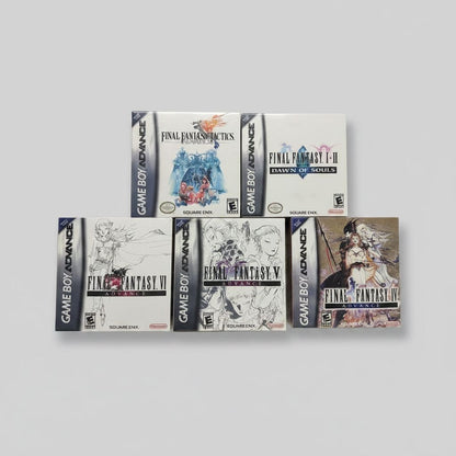 Final Fantasy GBA Game Collection – front view