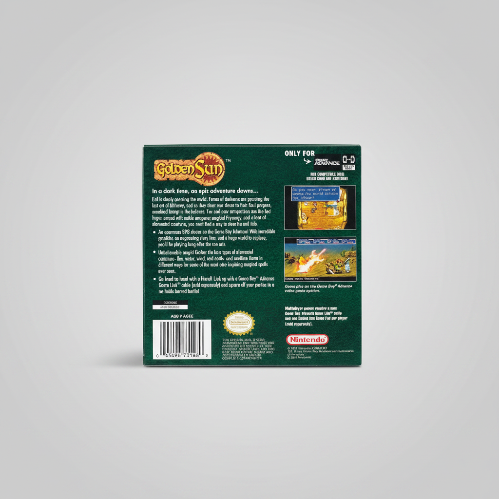 Golden Sun and Golden Sun The Lost Age Bundle for Gameboy Advance – photo 6 of 9