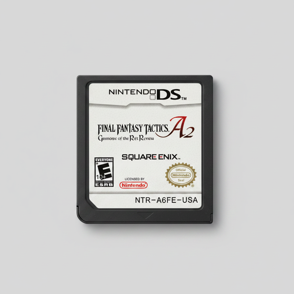 Final Fantasy Tactics A2: Grimoire of the Rift for Nintendo DS – front view
