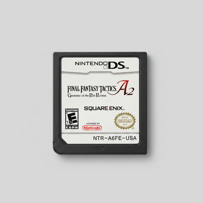 Final Fantasy Tactics A2: Grimoire of the Rift for Nintendo DS – front view