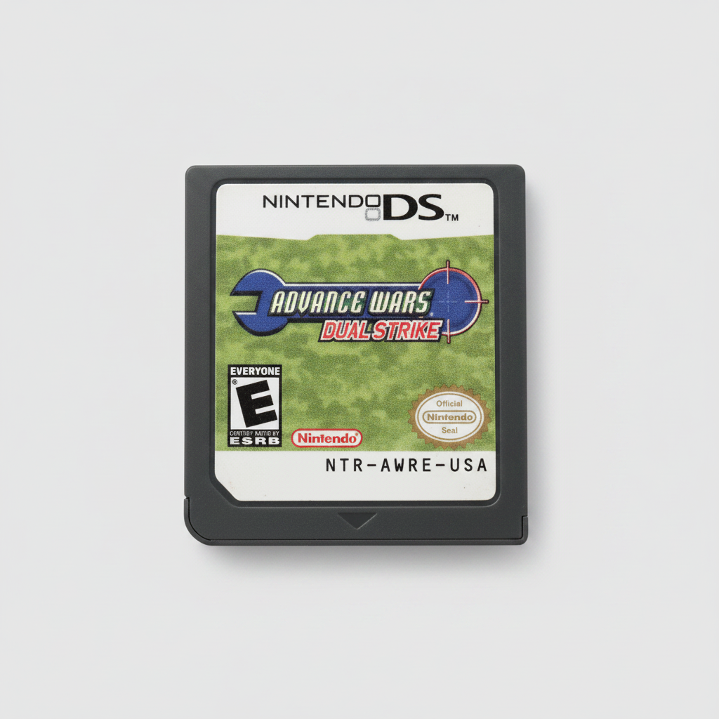 Advance Wars Dual Strike for Nintendo DS – front view