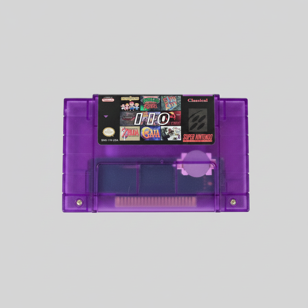 SNES 110 in 1 Game Combo Cartridge for Super Nintendo – photo 3 of 4