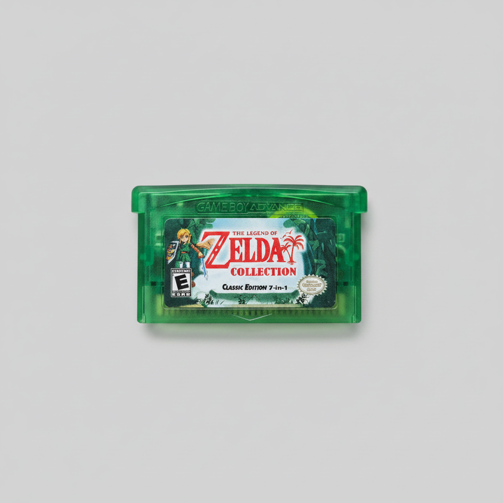 The Legend of Zelda 7-in-1 Replacement Cartridge for GBA – front view
