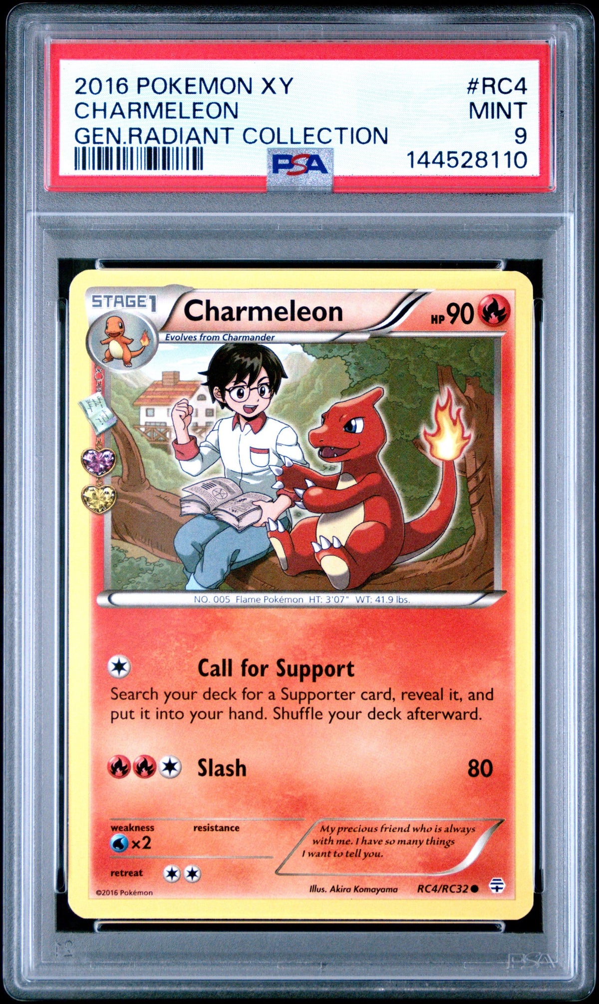 Charmeleon RC4/RC32 2016 Pokémon XY Generations PSA 9 Mint – photo 2 of 3