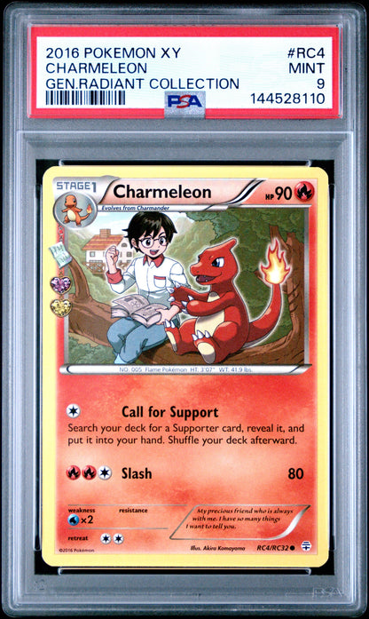 Charmeleon RC4/RC32 2016 Pokémon XY Generations PSA 9 Mint – photo 2 of 3
