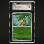 Pansage 004/086 Japanese Black Bolt Poké Ball Reverse Holo CGC 10 – front view