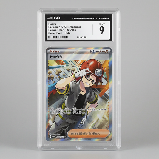 Roark 085/066 Pokémon Future Flash CGC 9 Mint Japanese TCG Card – front view