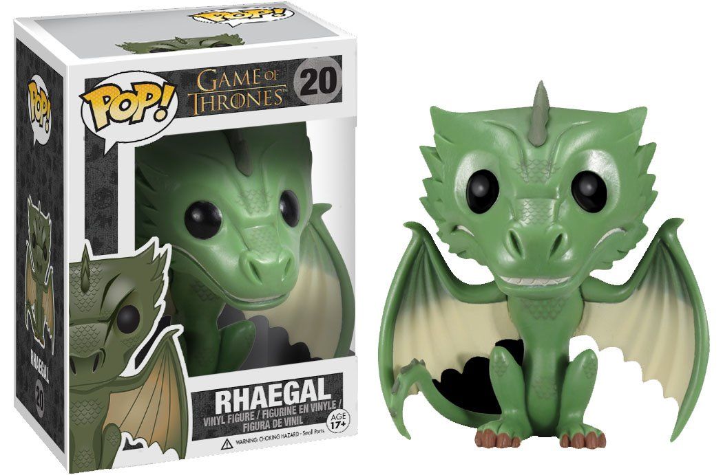 Funko Pop! Game of Thrones Rhaegal #20 Vinyl Figure – front view