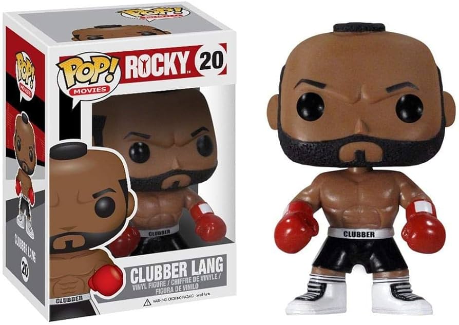 Funko Pop! Movies Clubber Lang #20 Rocky Vinyl Figure – front view