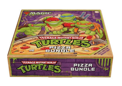 Magic: The Gathering x TMNT Pizza Bundle TCG Sealed Set – front view
