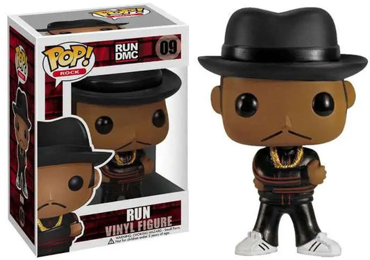 Funko Pop! Rocks: Run #09 Vinyl Figure - Run DMC Rev Run – front view