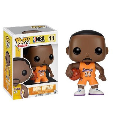 Funko Pop! NBA: Kobe Bryant #11 Lakers Orange Jersey Vinyl Figure – front view