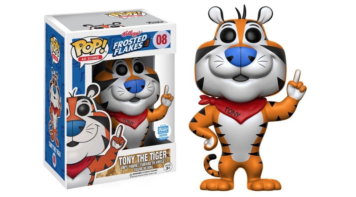Funko Pop! Ad Icons: Tony the Tiger #08 Vinyl Figure – front view