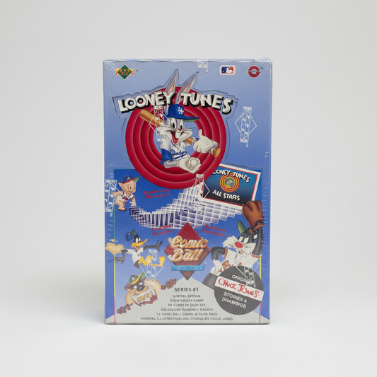 Looney Tunes Comic Ball Cards Series 1 Sealed Box Upper Deck TCG – front view