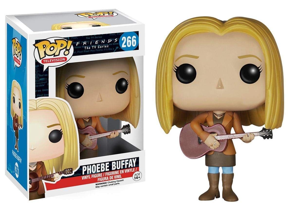 Funko Pop Television Phoebe Buffay with Guitar #266 Vinyl Figure – front view