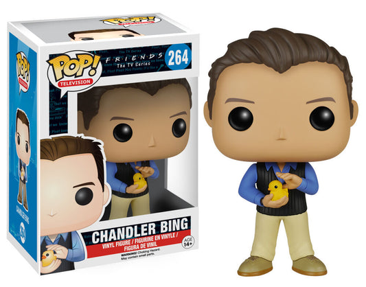 Funko Pop! Television Chandler Bing with Chick #264 Vinyl Figure – front view