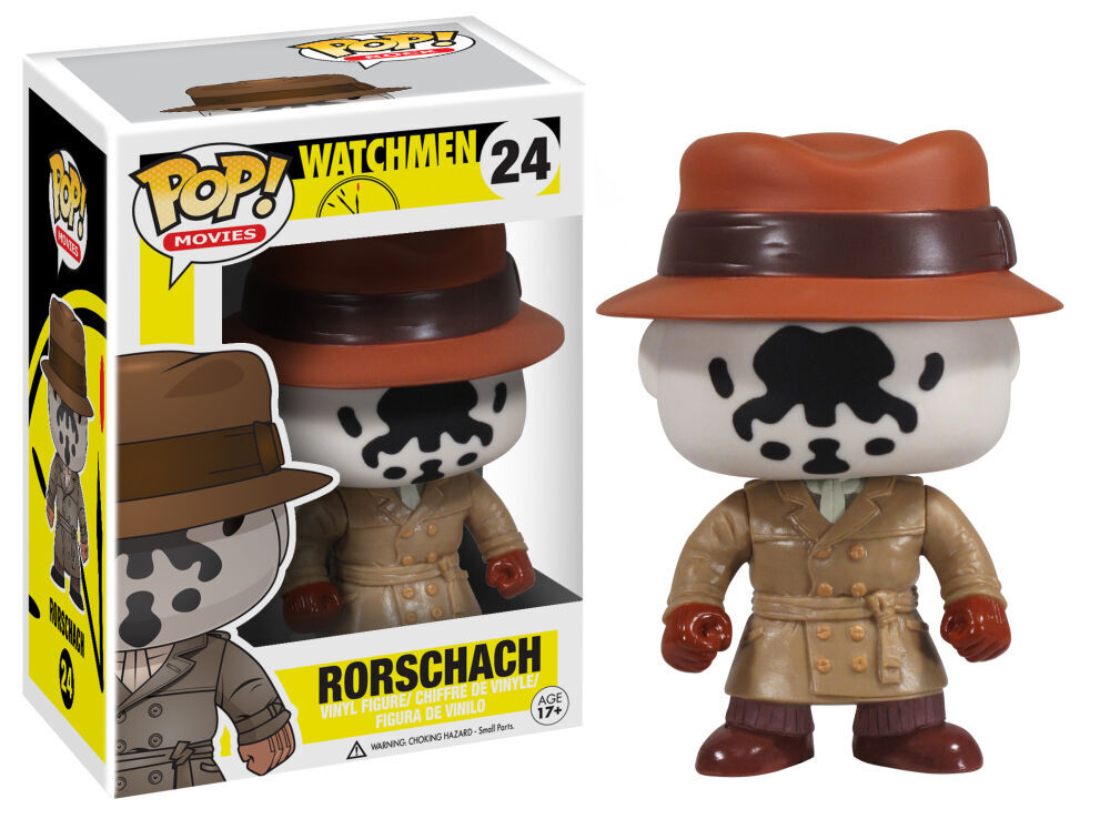Funko Pop! Movies Watchmen Rorschach #24 Vinyl Figure – front view