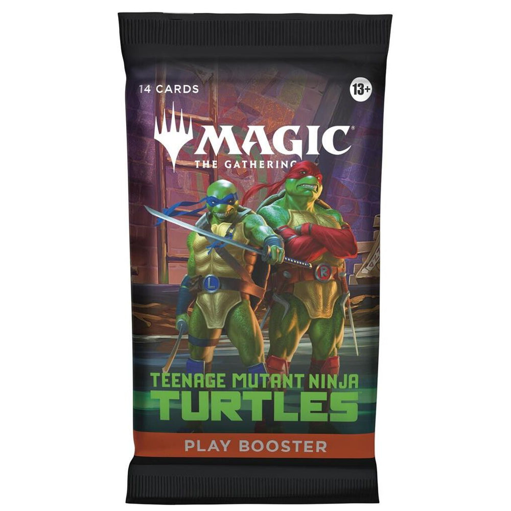 Magic: The Gathering - Teenage Mutant Ninja Turtles Play Booster Pack – front view