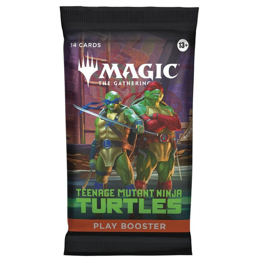 Magic: The Gathering - Teenage Mutant Ninja Turtles Play Booster Pack – front view
