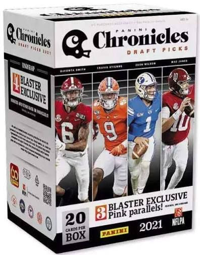 2021 Panini Chronicles Draft Picks NFL Blaster Box - Sealed – front view