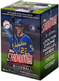 2021 Topps Stadium Club Baseball Blaster Box - Christian Yelich Cover – front view
