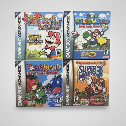 Super Mario Advance 1-4 Collection for Gameboy Advance – front view