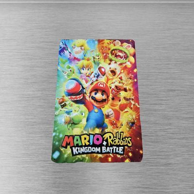 Mario + Rabbids Kingdom Battle 12x8 Metal Sign Wall Decor – front view