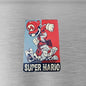 Super Mario Stylized Art 12x8" Tin Metal Sign – front view