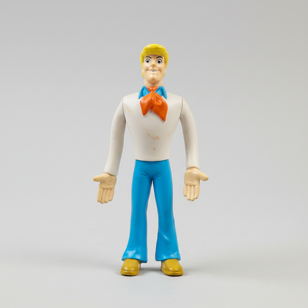 Hanna-Barbera 1999 Fred Jones Scooby-Doo Action Figure – front view