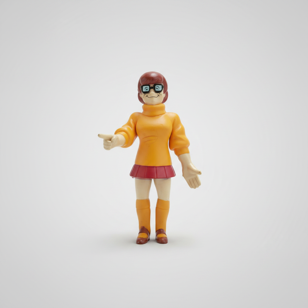 Hanna-Barbera 1999 Velma Dinkley Scooby-Doo Action Figure – front view