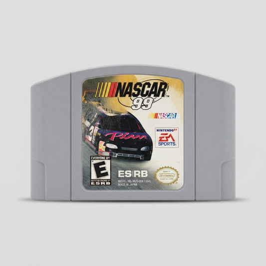 NASCAR 99 for Nintendo 64 – front view